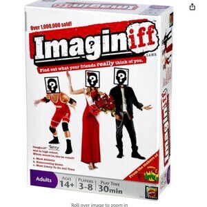 IMAGINIFF BOARD GAME from MATTEL Ages 14+ Open Box